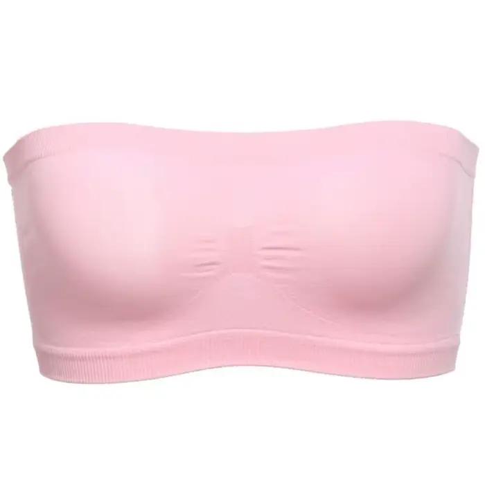 Soutien-gorge push-up invisible sans bretelles pour femmes, sous-vêtements, sexy, sans couture, solide, document, bralette, lingerie