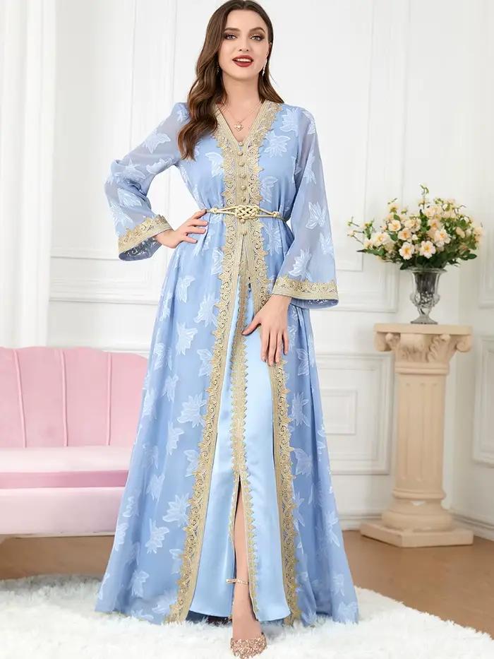 Abaya Dubai - Luxusné moslimské šaty pre ženy
