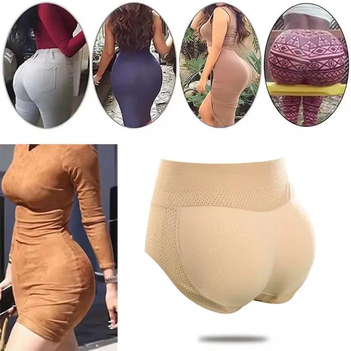 Ženy vypchávkové Push Up tvarovacie nohavičky na zadok Shaper falošný