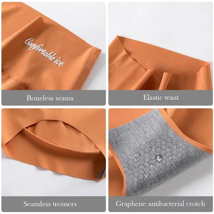 Culotte Femme Qisin Soie Glacée Elégante Confortable Pour Toutes Les Occasions