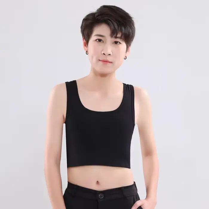 Corset en Forme de Demi-Longueur pour Femme, Sous-Vêtement Lesbain, SancFTM, Reliure de Poitrine avec Bandage, Haut Précieux