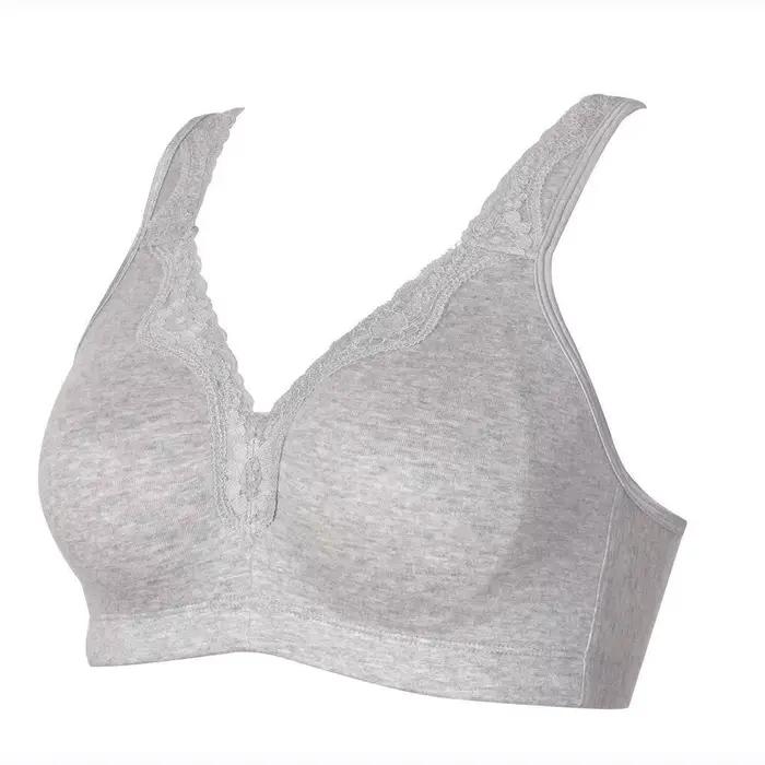 Soutien-gorge pour femme en coton et nylon avec dentelle, ultra fin et confortable pour tous les jours occasions spéciales