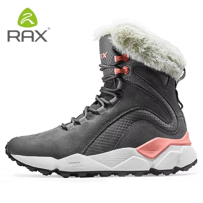 RAX – dámske zimné kožené čižmy s kožušinou