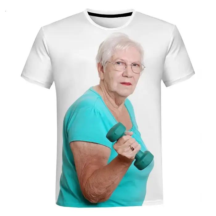 3D potlačené tričko pre ženy