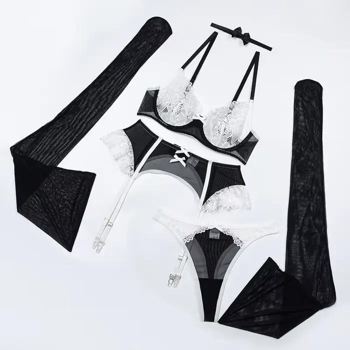 Ensembles de lingerie sexy pour femmes, olympiques de batterie, lingère, sous-vêtements pour femmes, tenue sexy, vêtements pour femmes