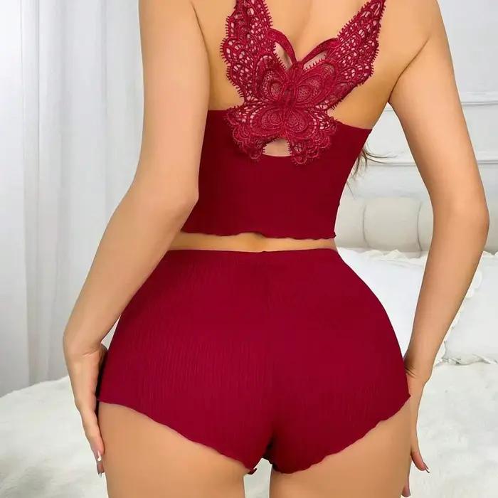 Sexy pyžamový set pre ženy - Nočná košeľa a pyžamo pre