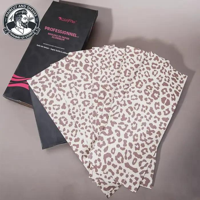 Profesionálny kotúč leopardej potlače na vlasy