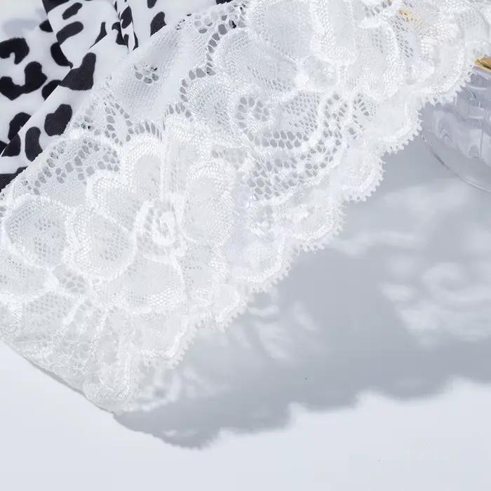Culottes en dentelle pour femmes, lingerie sexy ajourée, sous-vêtements féminins charmants, boxers confortables et respirants, jolies culottes pour femmes