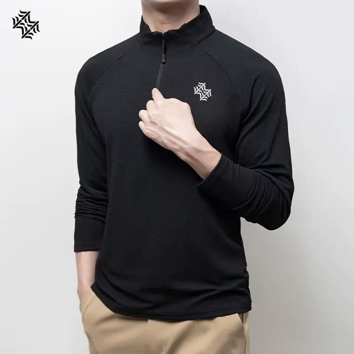 Chemise SENBWL en polyester et spandex pour homme, style sportif, élégant, résistant aux conditions extérieures, idéal pour les activités quotidiennes et les occasions spéciales