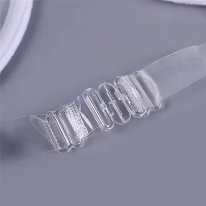 Soutien-gorge push-up transparent pour femme, soutien-gorge invisible, armatures transparentes, sangle, mode, nouveau