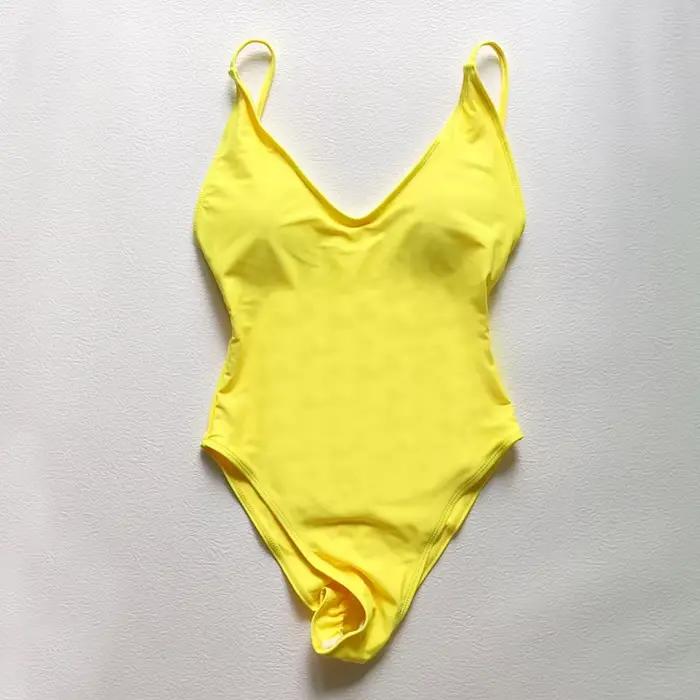 Sexy vypchávkové jednodielne plavky pre ženy 2025 nové Bikiny