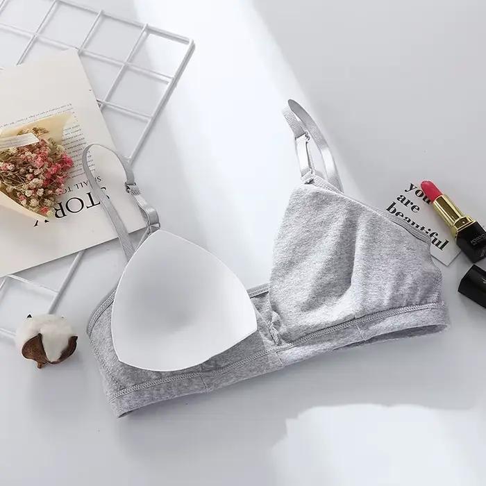 Bavlnená push-up podprsenka pre ženy