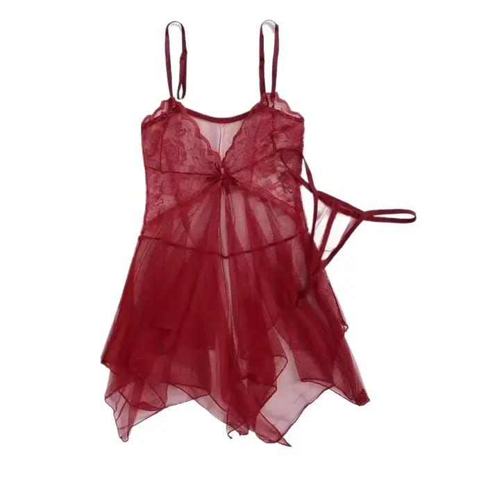 Nová sexy bielizeň pre rafinované ženy: Elegantný intímny set z čipky a priesvitného tylu pre rozprávkové noci