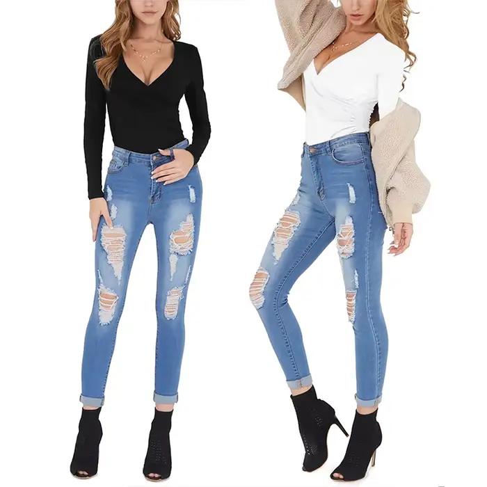 Unicontrol-Body Shaper pour femmes, col en V profond plongeant, manches longues, combinaisons de tambours, survêtement froncé croisé, vêtements sexy
