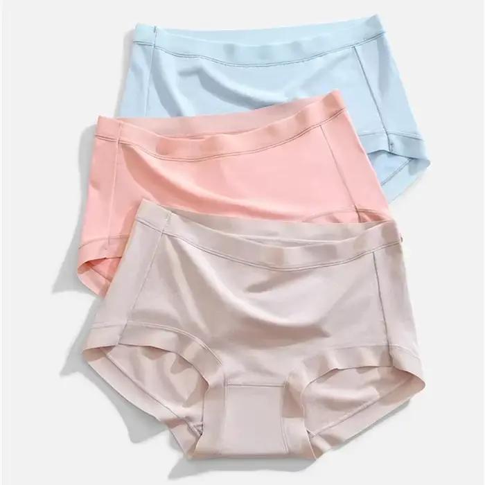 Culotte en ModaL pour Femme, sous-vêtement féminin doux, confortable, de sécurité, court, respirant
