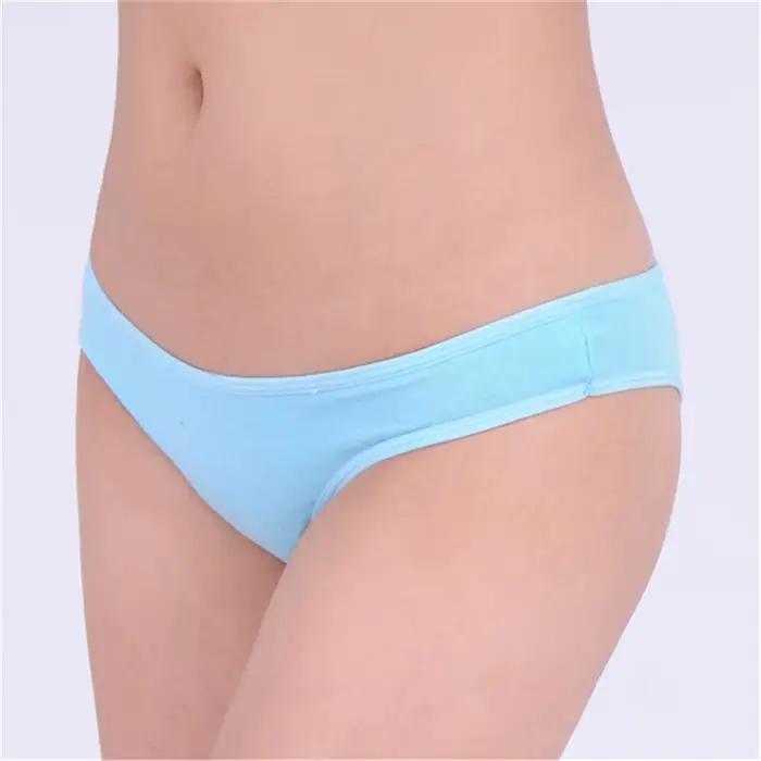 Sexy bavlnené trojuholníkové nohavičky pre ženy, bikiny, sada 3 kusov
