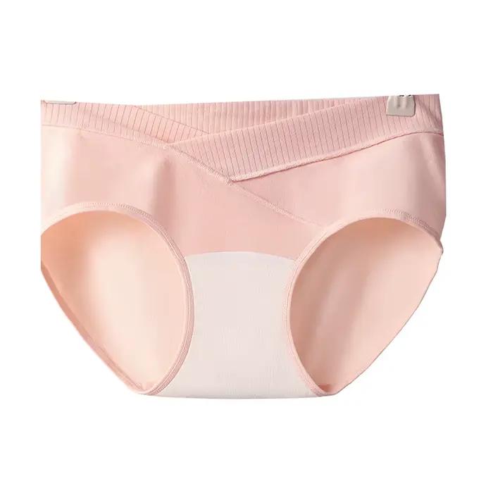 Mode coton culottes pour femmes enceintes vêtements respirant en grossesse sous-vêtements de maternité vêtements de maturnité culotte maternelle