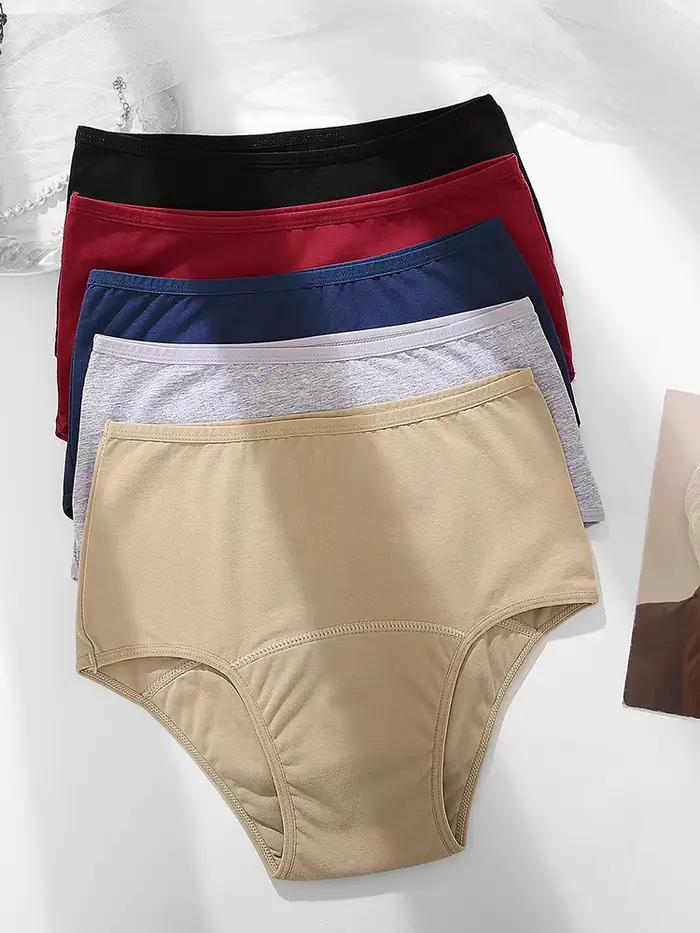 1 pièces Sexy étanche culotte menstruelle pantalon physiologique taille haute femmes sous-vêtements période confortable imperméable slips