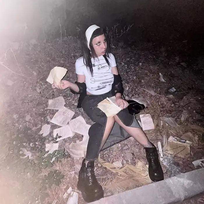 Harajuku Punk Goth Sexy kultúrne tričko pre ženy leto 90s Grunge grafické punkové