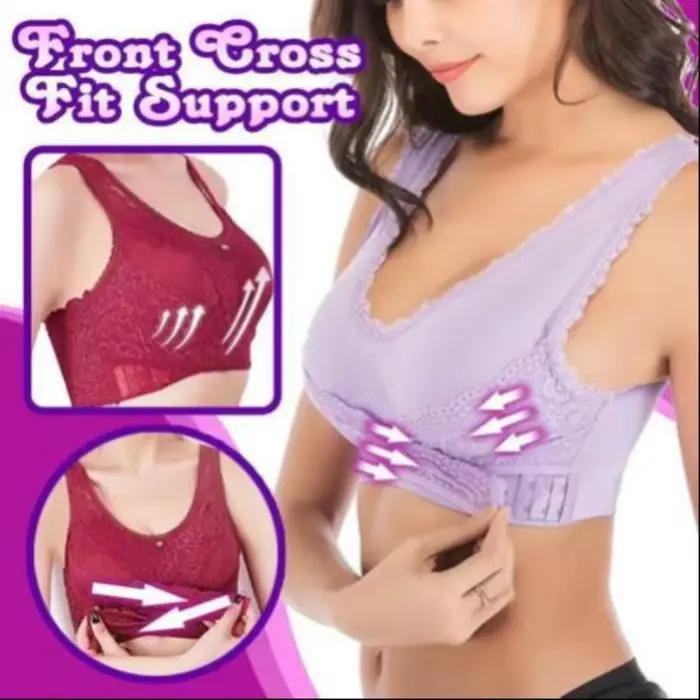 Soutien-gorge soyeux sans fil avec boucle latérale, confortable pour la récupération post-chirurgie, pour les femmes enceintes