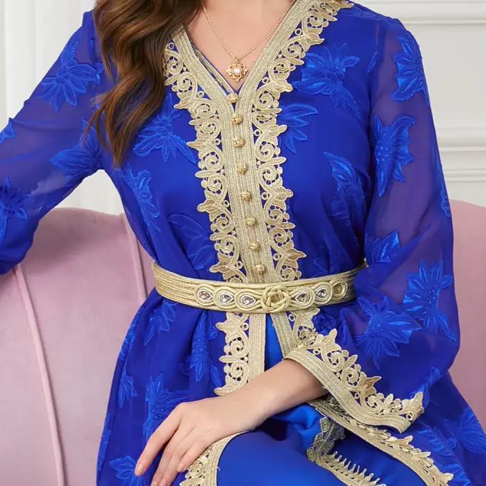 Abaya Dubai - Luxusné moslimské šaty pre ženy
