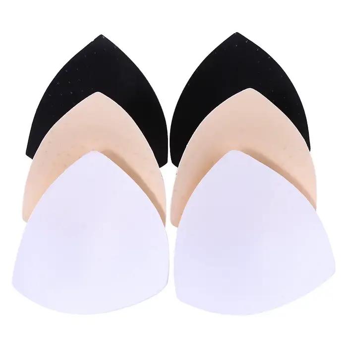 Soutien-gorge respirant push-up triangle pour l'été, avec coussinets d'insertion en éponge pour poitrine fine
