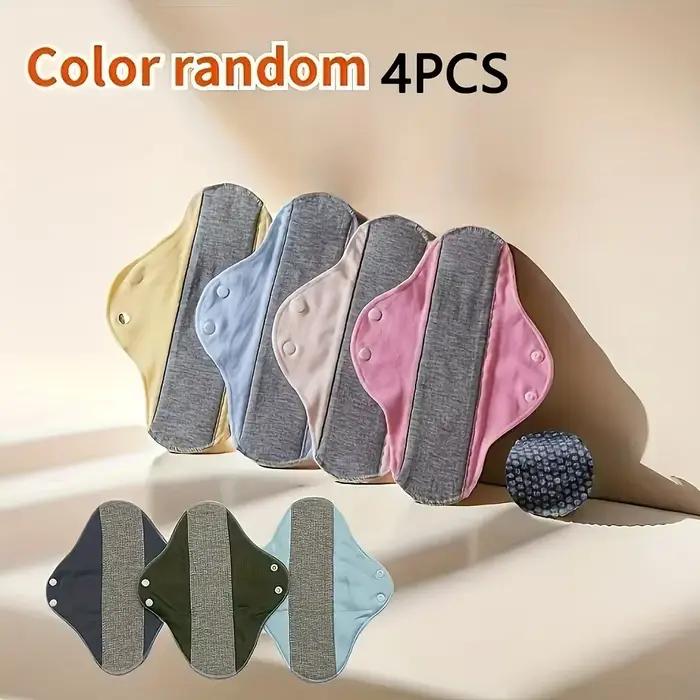 1/3/6 pièces Culottes absorbantes réutilisables en coton pour adultes, protège-slips, serviettes hygiéniques féminines, pour les règles et la prévention des fuites urinaires chez les personnes âgées