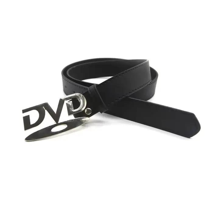 Univerzálny unisex opasok s nostalgickou DVD prackou