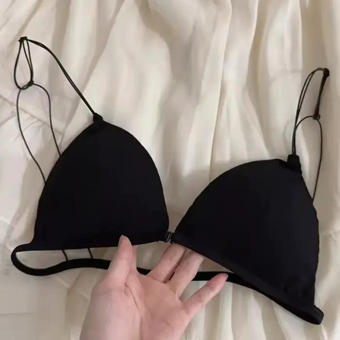 Soutien-gorge Sexy pour femmes, haut tubulaire, haut court, dos sans couture, sous-vêtements de sport de plein air, en coton, brassière