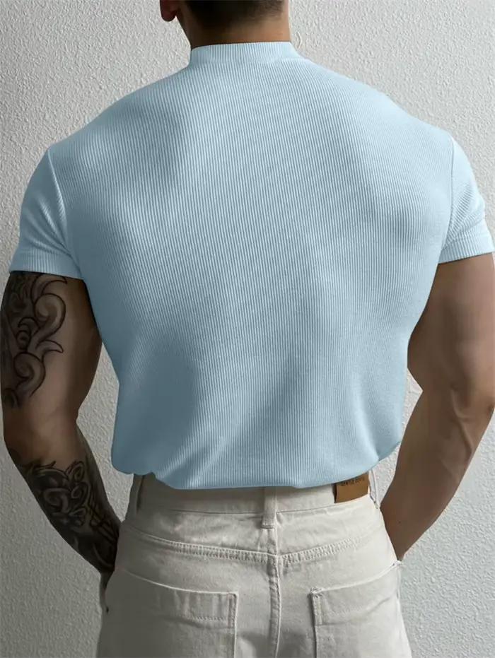 Triquet homme printemps été automne sportif polyestère confortable Cliffordlenox pour fitness détente et occasions sociales