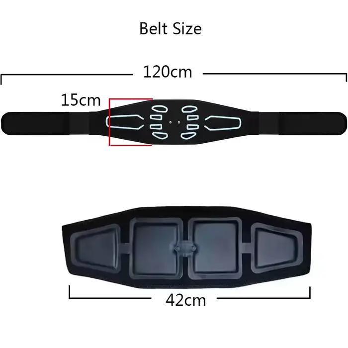 Ceinture de tonification abdominale, entraîneur d'abs, Toner musculaire, masseur de taille, Rechargeable, entraînement musculaire abdominal, Massage de Fitness du ventre