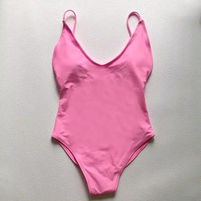 Sexy vypchávkové jednodielne plavky pre ženy 2025 nové Bikiny