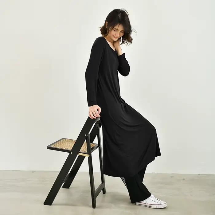 Nouvelle Robe de Nuit en Coton pour Femme, Manches Longues, Printemps-Été, Chemise de Nuit à Porter à l'extérieur