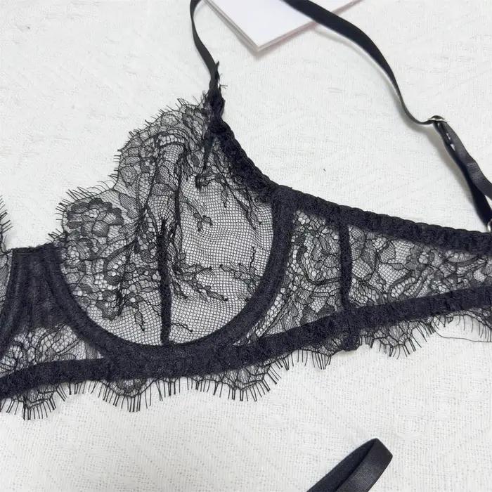 2025 Sexy čistá krajka riasy Unline jedna vrstva