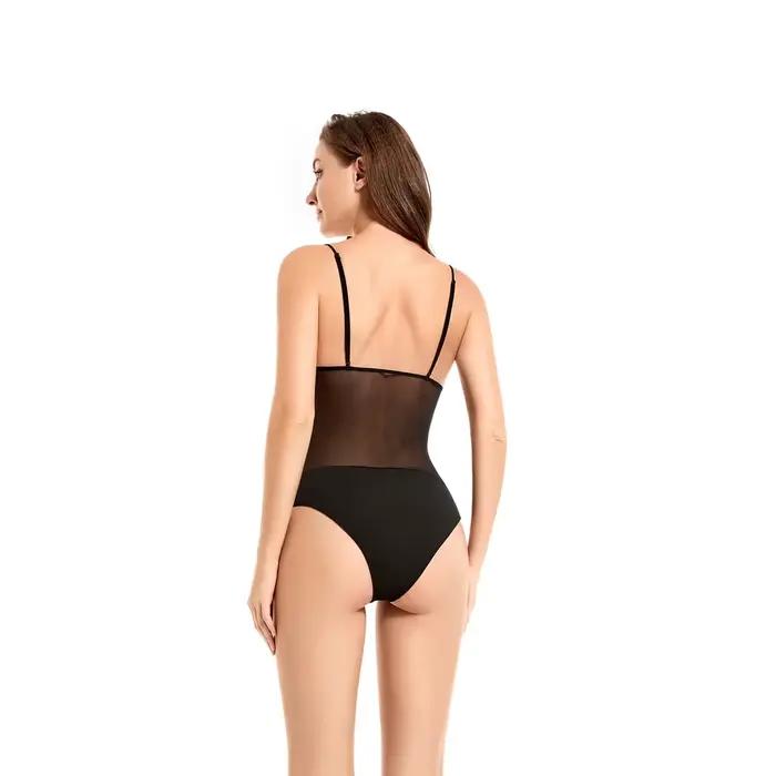 Jednodielne plavky Volagor UV-Transmitting Tan Through Monokini vysokej kvality prepúšťajúce slnečné lúče bez