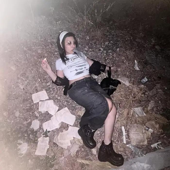 Harajuku Punk Goth Sexy kultúrne tričko pre ženy leto 90s Grunge grafické punkové