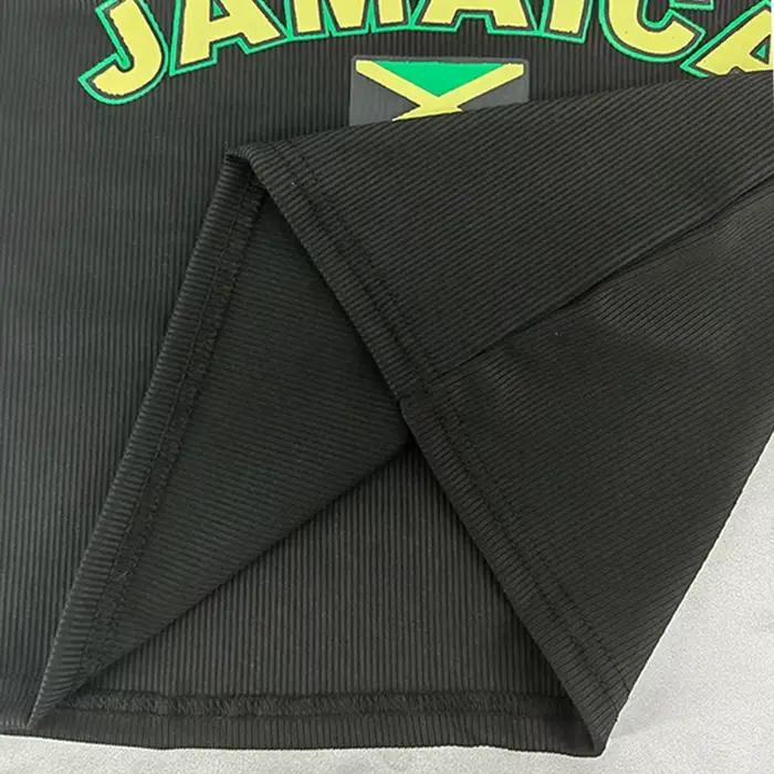 JAMAICA - Čierne glazúrované tielko pre ženy
