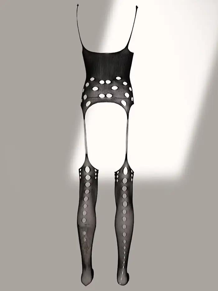 Body sexy en maille Muscle Man, style nuisette uniforme, sans épaules dénudées, pour homme, lingerie de nuit et sous-vêtements