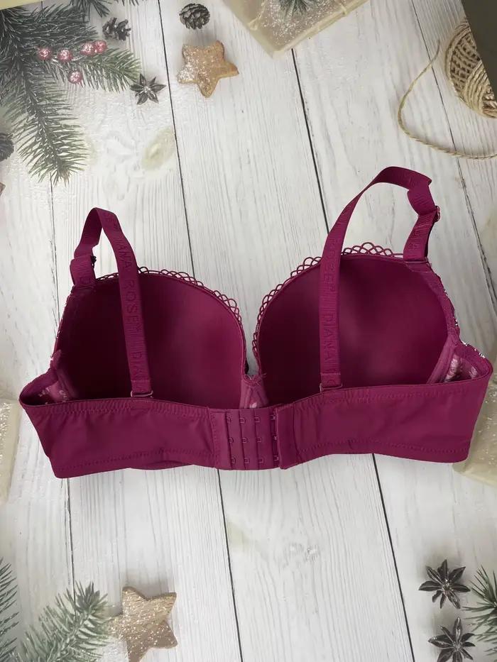 Diana Rose-Soutien-gorge à armatures pour femme, sous-vêtement respirant, froncé, anti-affaissement, bonnet C D E