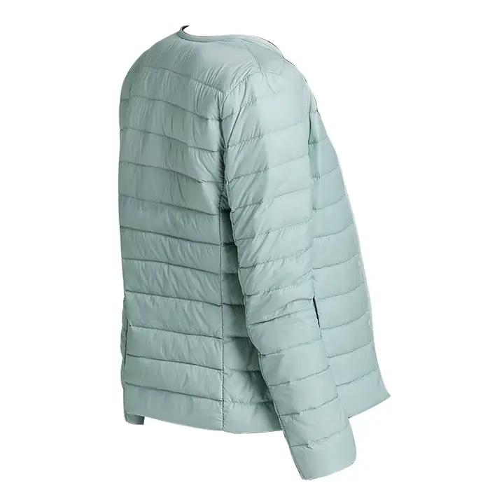 Manteau féminin léger en nylon pour femmes avec duvet de canard blanc, style décontracté, saison automne-hiver, confort maximal et durabilité