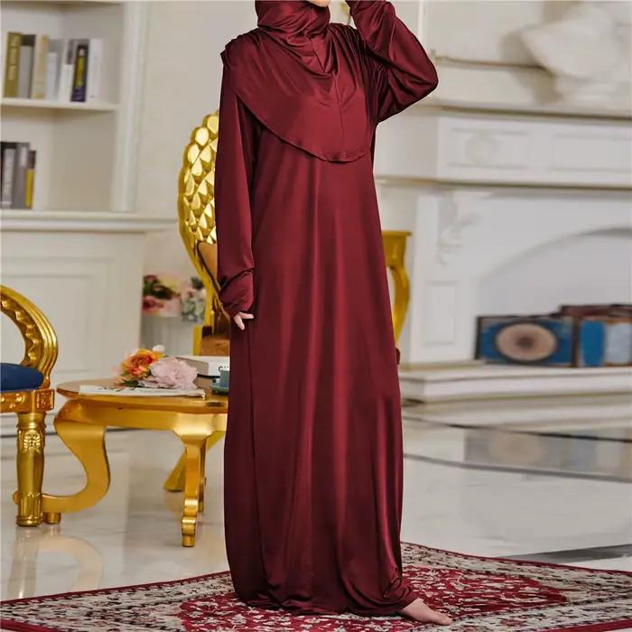 Odev na modlitbu pre ženy Ramadán moslimská Abaya kaftan