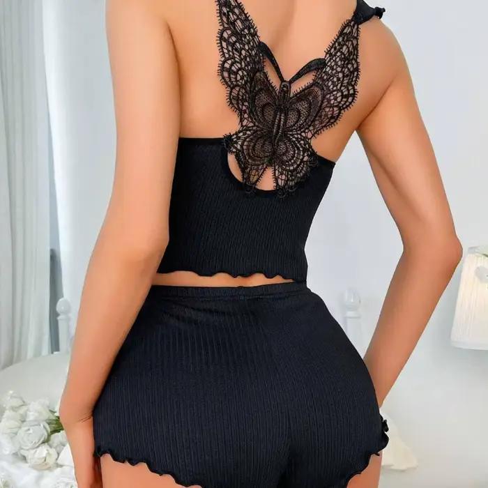 Sexy pyžamový set pre ženy - Nočná košeľa a pyžamo pre