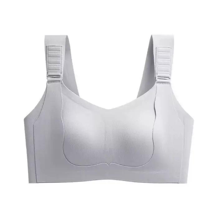 Soutien-gorge minimisateur à bonnets fins pour poitrine généreuse, bretelles réglables, contrôle des poitrines latérales, effet liftant, anti-affaissement, confort, lingerie grande taille