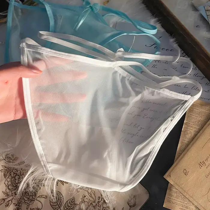 Dámske nohavičky, nová ultra jemná sieťovaná spodná bielizeň pre ženy