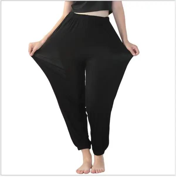 Vêtements de salon femmes bas pantalons pyjamas grande taille 6XL 7XL grande taille pantalon printemps automne pantalons confortables bas de pyjama