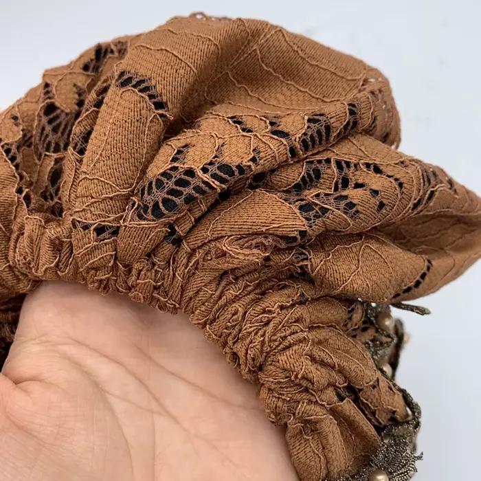 Perlový turban pre ženy