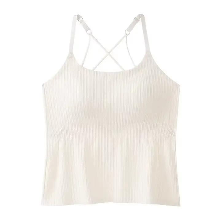 Soutien-gorge d'été noir, corset, bralette grande taille, soutien-gorge anti-affaissement, débardeur, camisole et débardeurs, vêtements pour femme Traf, haut Traf Zara
