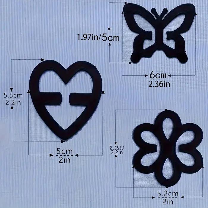 Boucle antidérapante pour sous-vêtements, 4/12 pièces, boucle de soutien-gorge Invisible, bretelles réglables en forme de cœur papillon, Clip intime