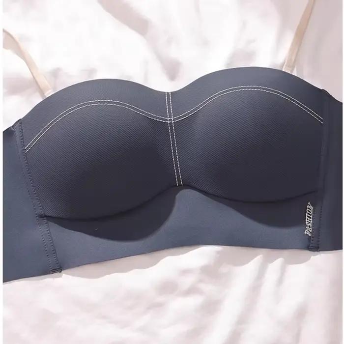 Soutien-gorge tubulaire pour femme avec petits seins, soutien-gorge push-up anti-exposition, sans jantes, soutien-gorge rétractable pour la poitrine, style optique, nouveau