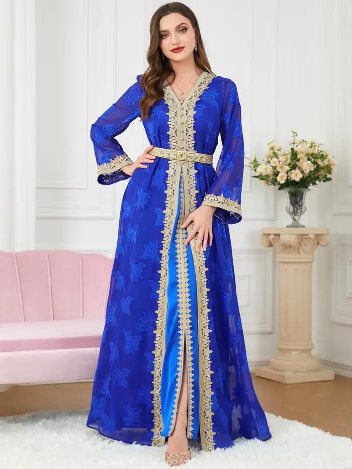 Abaya Dubai - Luxusné moslimské šaty pre ženy